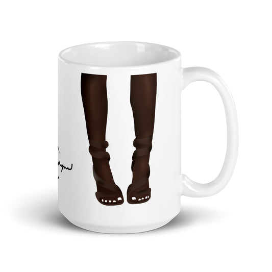 White Toes Mug